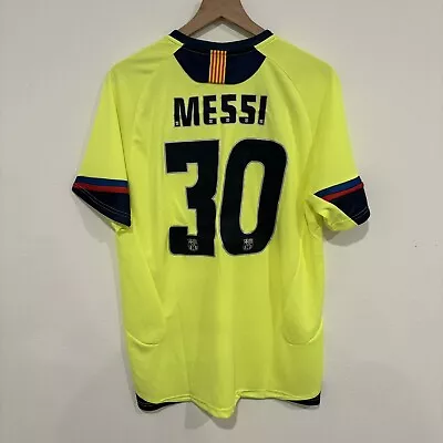 Barcelona 2005/06 Messi #30 Away Soccer Jersey Men’s Large • $64.99