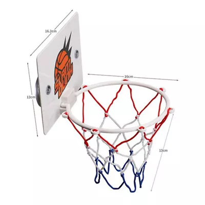 Mini Basketball Backboard Hoop Netball Board Box Set Kids Indoor Ball Game Baske • $29.99