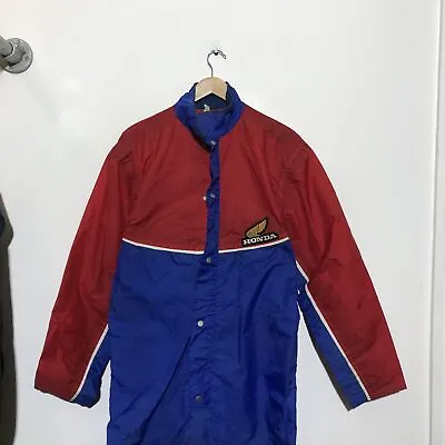 Vintage 1980s Honda Racing Suit Windbreaker - Small • £75