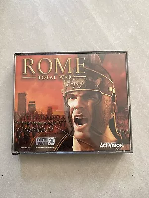 Rome Total War (PC CD-ROM 2004) AUS PAL (3-Discs) Activision • $10