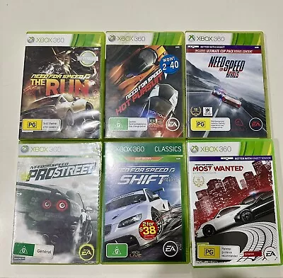 Xbox 360 Games Bundle Including Need For Speed Most Wanted • $60