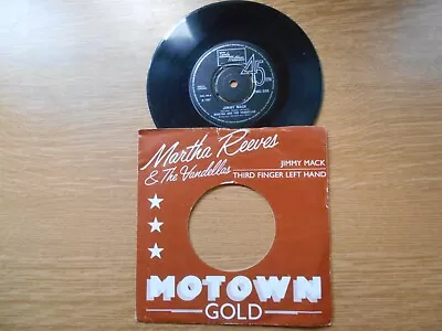 £5.99 • Buy Martha Reeves And The Vandellas - Jimmy Mack - 7  Vinyl 