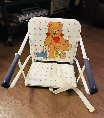 🔥Vintage Graco Tot-Loc Chair The No- Slip Child Seat🔥 Honey B Bear Booster • $75