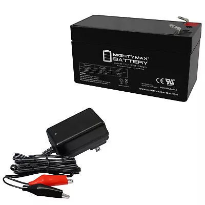 Mighty Max 12V 1.3Ah Battery Replaces Mercedes Benz N000000004039 + 12V Charger • $28.99