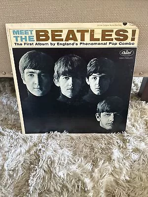 Meet The Beatles RARE MONO 1st Press T 2047 MISSING PRODUCER/NO GEORGE MARTIN • $65