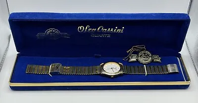 Vintage Oleg Cassini Quartz 30th Anniversary Wristwatch Watch Stainless • $39.99