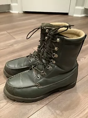 Men's Cabela's Kangaroo Featherlight Green Hunting Boots  Size 8.5 D • $69