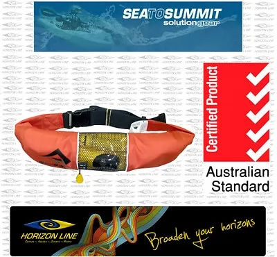 $109.95 • Buy Resolve Inflatable Waist Belt PFD Life Jacket Kayak Fishing Safety, SUP Stand Up