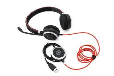 £39.99 • Buy Jabra Evolve 40 UC Stereo USB Headset For PC, Music Softphones Teams Skype