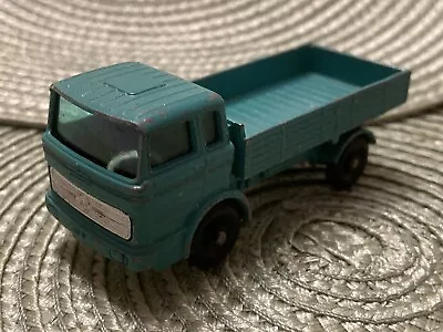 MATCHBOX LESNEY SUPERFAST No.1 MERCEDES TRUCKGREEN PLAY-WORN • £3