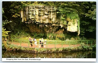 Postcard Knaresborough Yorkshire England Dropping Well From The East • £2.50