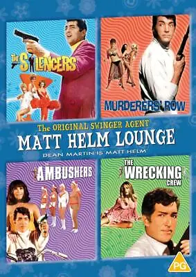 Matt Helm Lounge: The Silencers/Murderers Row/The Ambushers/Th (DVD) (UK IMPORT) • $35.81