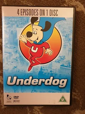 Underdog Dvd Cartoon 4 Episodes Kids • £5.99