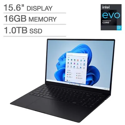 $599 • Buy Samsung Galaxy Book Pro 15.6  Laptop I7-1165G7 16GB RAM 1TB SSD Blue
