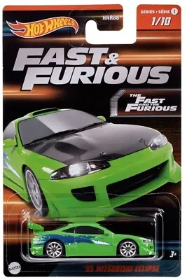 2022 Hot Wheels Fast And Furious 95 MITSUBISHI ECLIPSE Paul Walker • £21.99