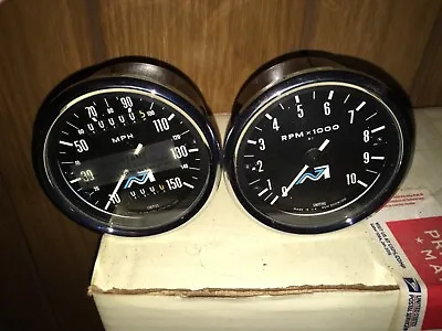 1975 Triumph Smiths T140 Speedometer / Tachometer (ALSO REPLACES VEGLIA GAUGES)  • $429