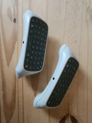 (2) Chatpads Keypad  Microsoft White Xbox 360 As Is Untested  • $6.60