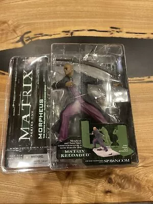 The Matrix Reloaded Morpheus Series 1 Action Figure Parking Garage McFarlane • $40