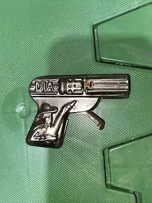 DIA Water Pistol Toy Gun Tin Cowboy Handle 1940s 50s Japan Vintage Antique Retro • $7.99