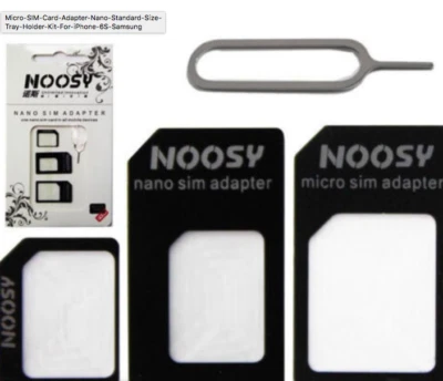 $1.18 • Buy SIM Card To Regular Micro SIM Card Tray Adapter 