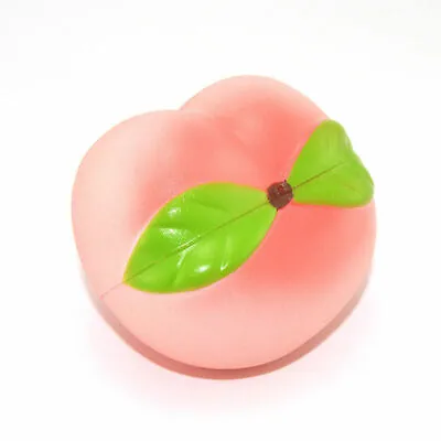 Lovely Colossal 10CM S Quishy Peach Slow Rising Cream Scented Cute Kids Gift • $11.45