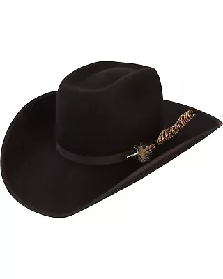 Resistol Youth Kids' Holt JR Felt Cowboy Hat Black • $77.35