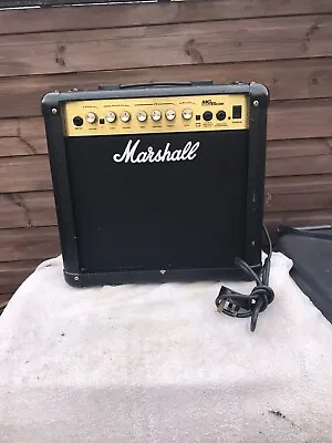 £25 • Buy Genuine Marshall Mg15-cdr Electric Guitar Amplifier**great Amp**fully Working**