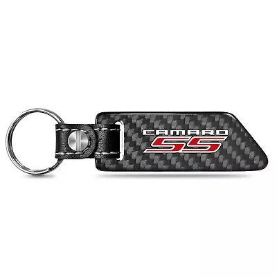 Chevrolet Camaro SS Carbon Fiber Blade Shape Key Chain • $26.95