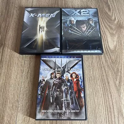 X-Men Trilogy (X-Men / X2: X-Men United / X-Men: The Last Stand) DVD • $7.99