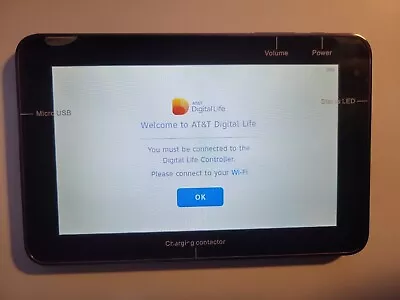 ZTE V72M Digital Life Controller Tablet AT&T - Great Quality! • $17.90
