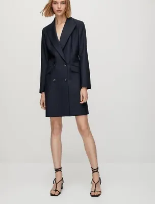 Wool Blazer Style Dress Massimo Dutti • $155