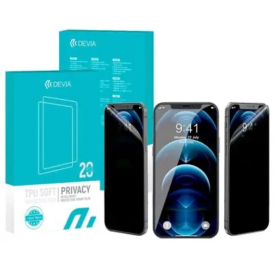 Intelligent Tpu Soft Privacy Screen Protector Hydrogel Film For Samsung • $23.76