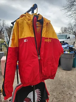 90 S Chiefs Starter Jacket Large • $150