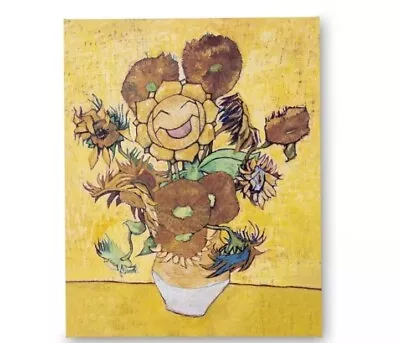 Pokemon Center × Van Gogh Sunflora Inspired By Sunflowers Wall Art Canvas NEW • $99