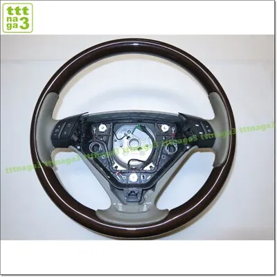 2005 Volvo XC90 T6 XC70 V70 Genuine Wood Steering Wheel Is Beautiful. #5026 • $645.86