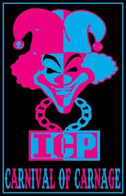 Insane Clown Posse - Carnival - Blacklight Poster - 24x36 - Music 474 • $12.95