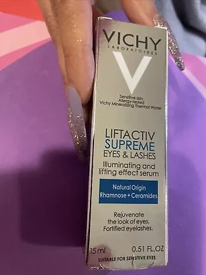 Lot Of 2 Vichy LiftActiv Supreme Cream Travel Size  .51oz 15ml NEW In Box • $12