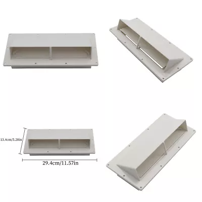 US Mobile Home/RV Ventline White Exterior Sidewall Range Hood Vent With Damper • $17.49