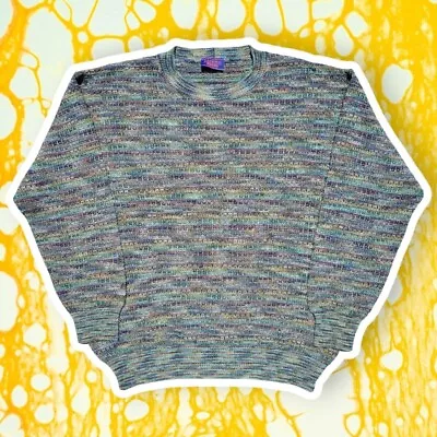 Vintage Rainbow Example Missoni Designer Sweater Men's Large • $99.99