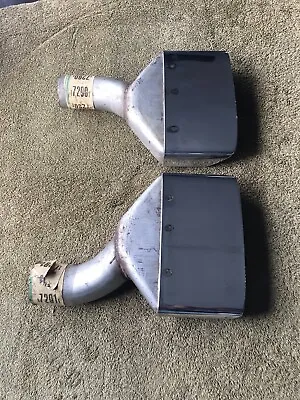 Mopar EBody Exhaust Tips Cuda Barracuda 1970 1971 70 71 NOS. • $1000