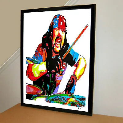 Vinnie Paul Pantera Drummer Heavy Metal Music Poster Print Wall Art 18x24 • $41.61