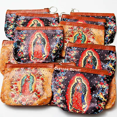 12 Virgen De Guadalupe Coin Bag Purse Recuerdos Baptism Communion Favors Bautizo • $19.99