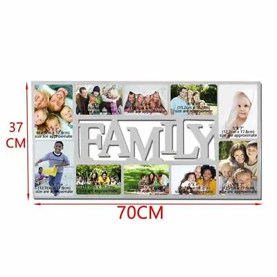 Multi Picture Photo Set Frames Wall Collage Gift Home Love Family New • £10.99