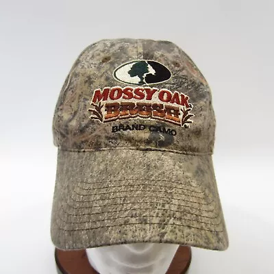 Mossy Oak Brush Brand Camo Hat - Snapback - Hunting - Cotton/Polyster • $11.02