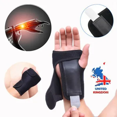 £4.90 • Buy NHS Wrist Hand Brace Support Carpal Tunnel Splint Arthritis Sprain Stabilizer 