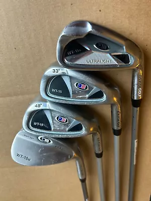 U.S. Kids Golf WT-15U Set  SW + PW + Irons 6 7  54” Graphite RH • $74.85