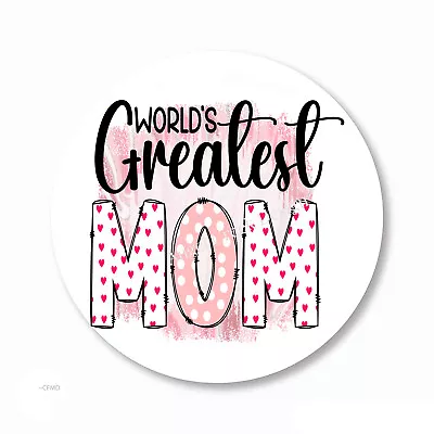 World's Greatest Mom Mother's Day Favors Scrapbook Stickers Envelope Seals • $2.25