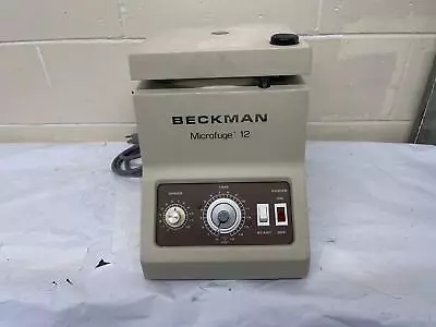 Beckman Microfuge 12 • $75