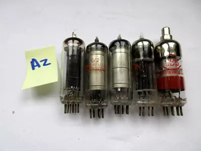 LOT # A2- LOT Of 5  VACUUM TUBE OA2 UN TESTED / AS IS MILITARY AMP RADIO TV • $9.99