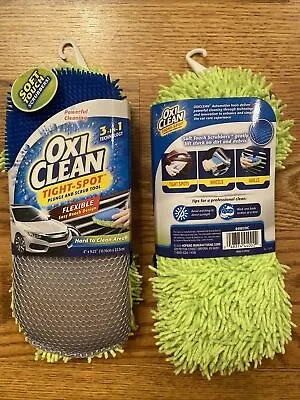 £12.82 • Buy New! Oxi-Clean Tight Spot Plunge & Scrub Tool Microfiber Scouring Pad Pack Of 2